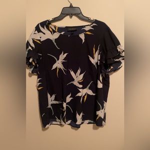 Navy Blue Lane Bryant Top